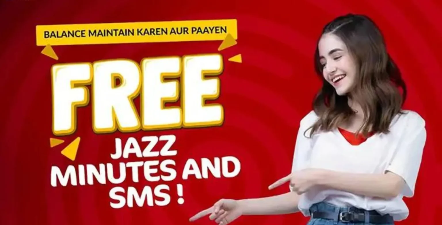 how to get jazzcash free minutes