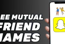 how to see mutual friends on snapchat