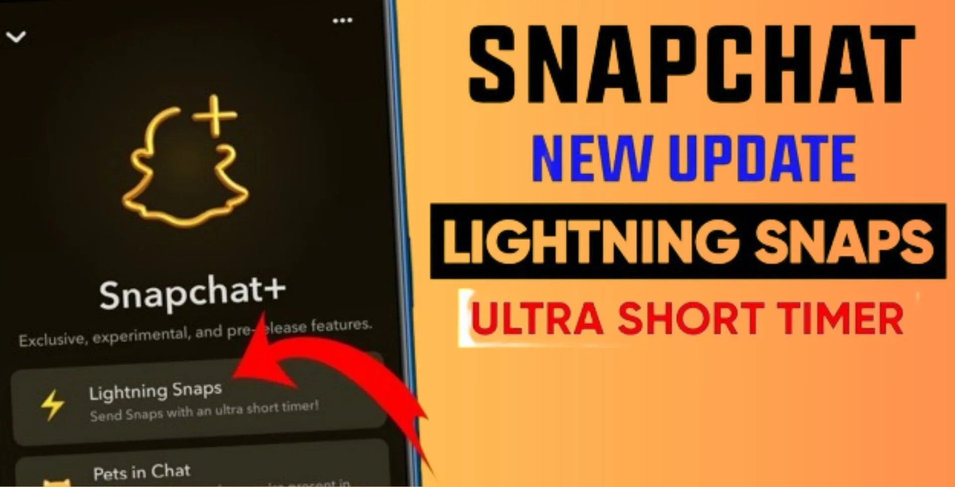 how to send lightning snaps snapchat