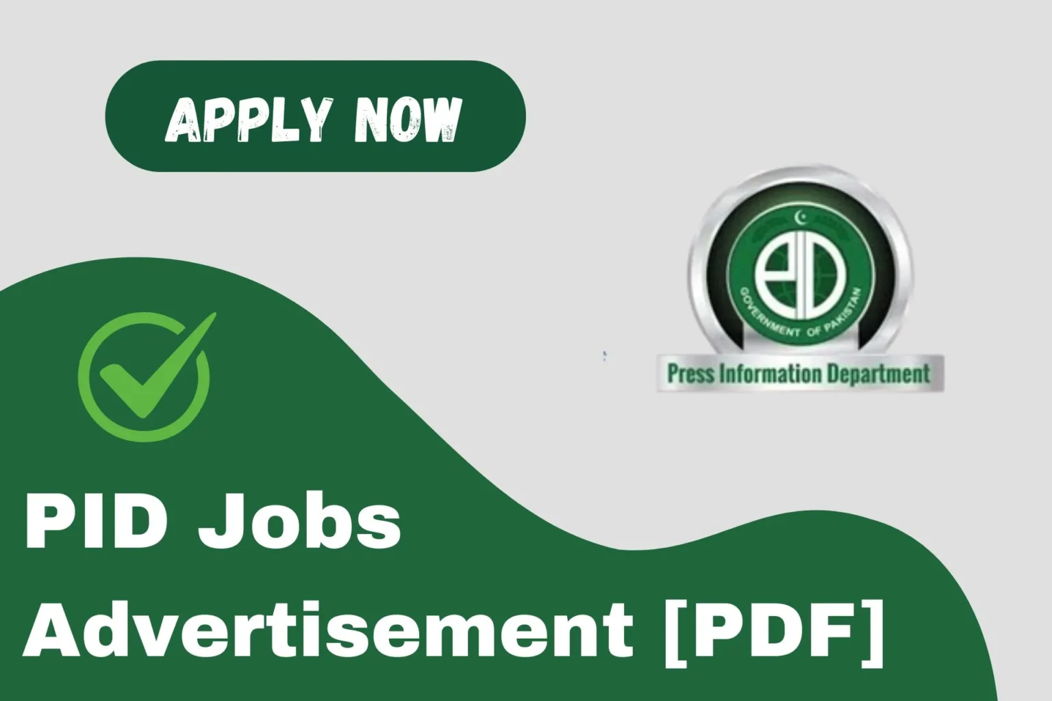 pid jobs advertisment pdf