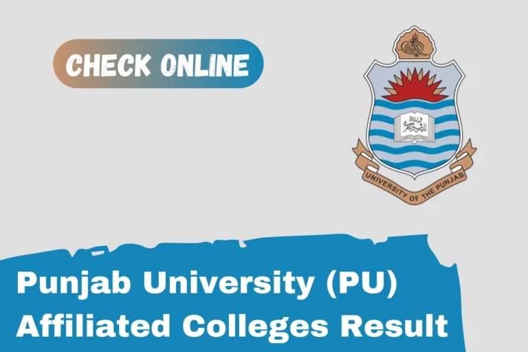 punjab university affiliated colleges result