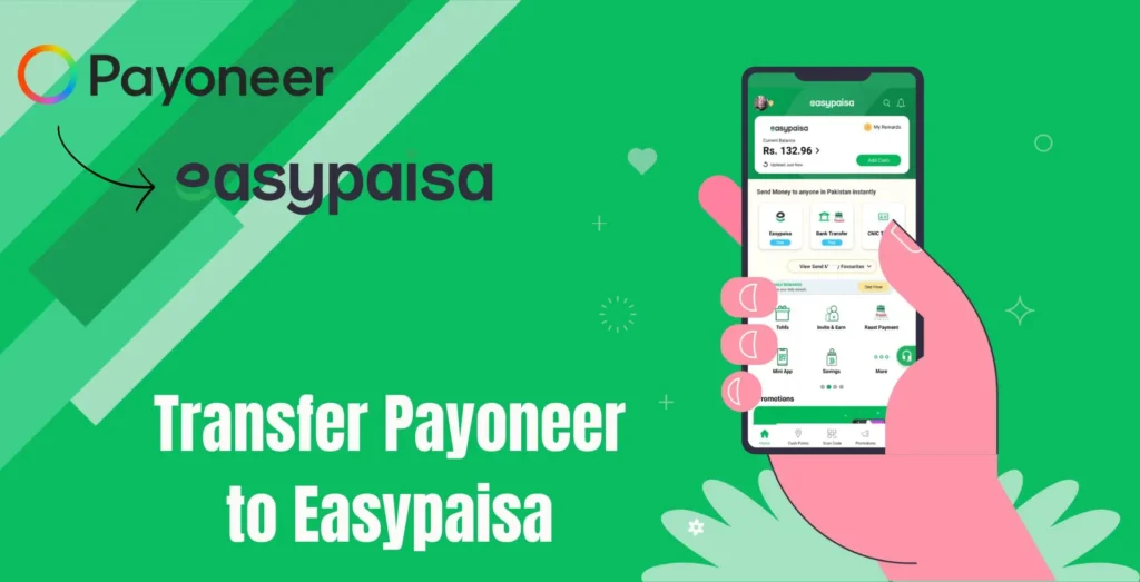 transfer money from payoneer to easypaisa