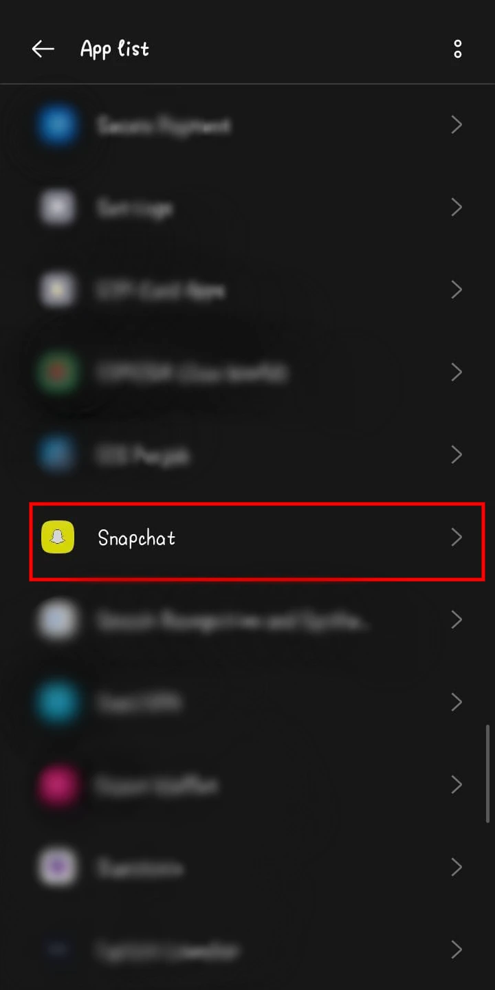 how to allow camera access snapchat 6