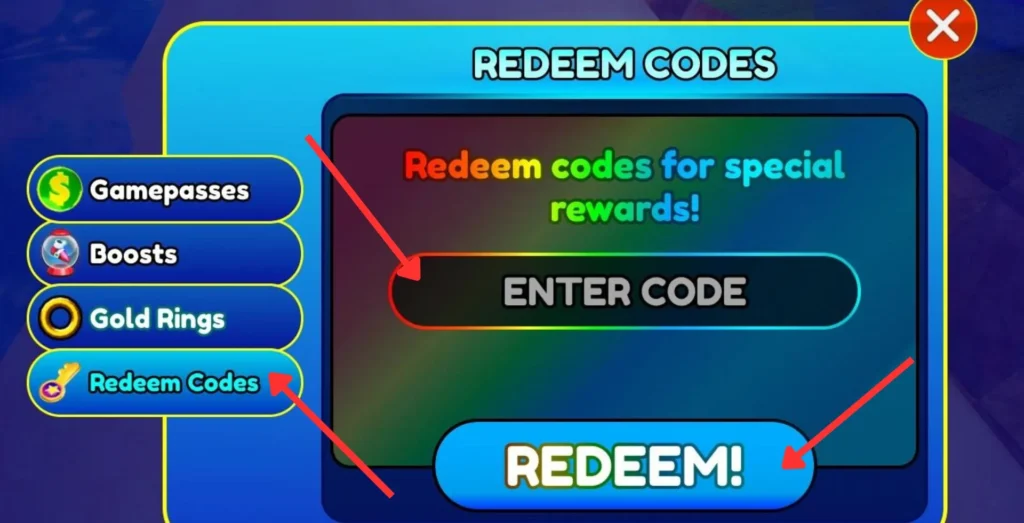 sonic speed simulator codes redeem