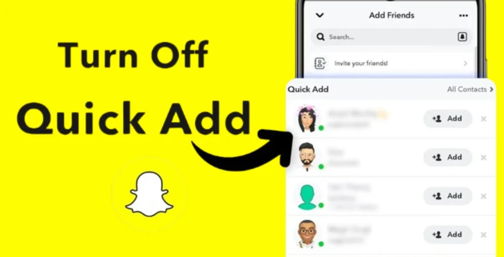 How to turn off Quick Add on Snapchat turn off snapchat quick add