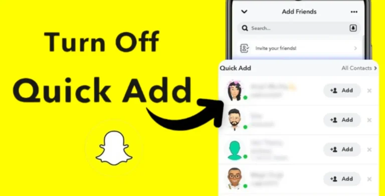 turn off snapchat quick add