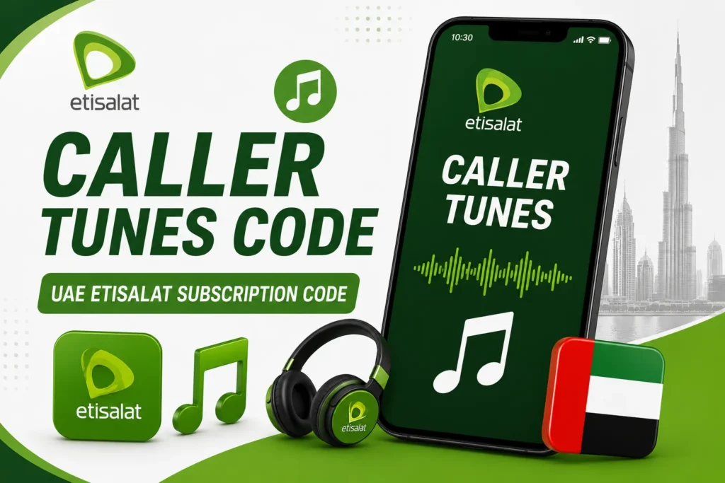etisalat caller tunes subscription code