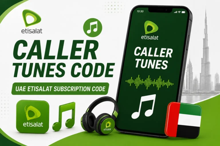 Etisalat Caller Tunes Code 2026 – UAE Etisalat Subscription Code etisalat caller tunes subscription code