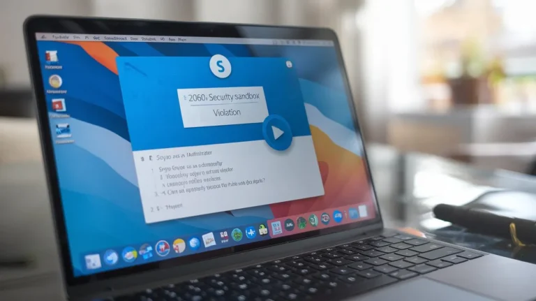 fix skype error 2060 security sandbox violation