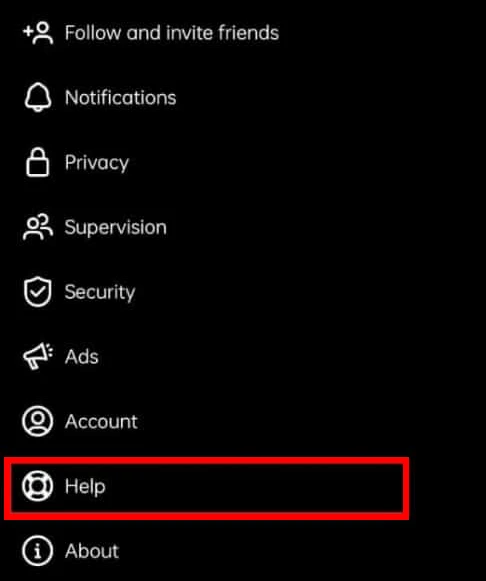 how to report problem to instagram 2