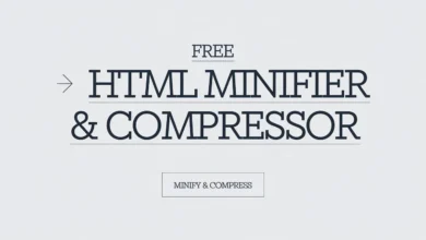 html minifier