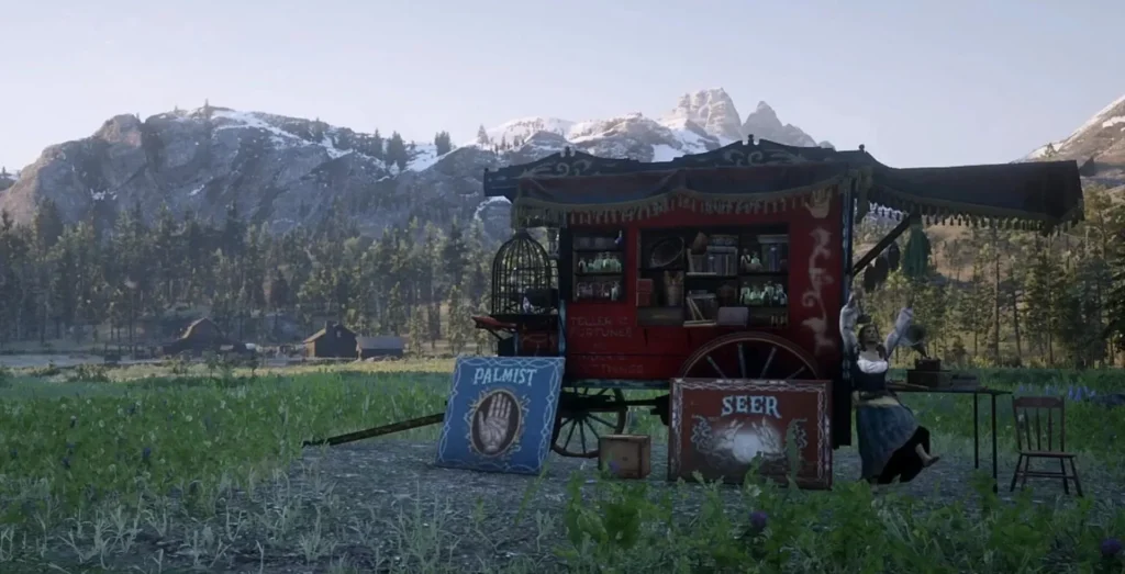 madam nazar location today in red dead online 3