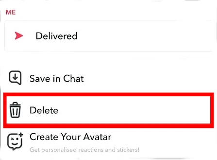 unsend message on snapchat 2