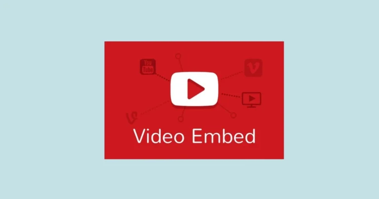 youtube video embed video