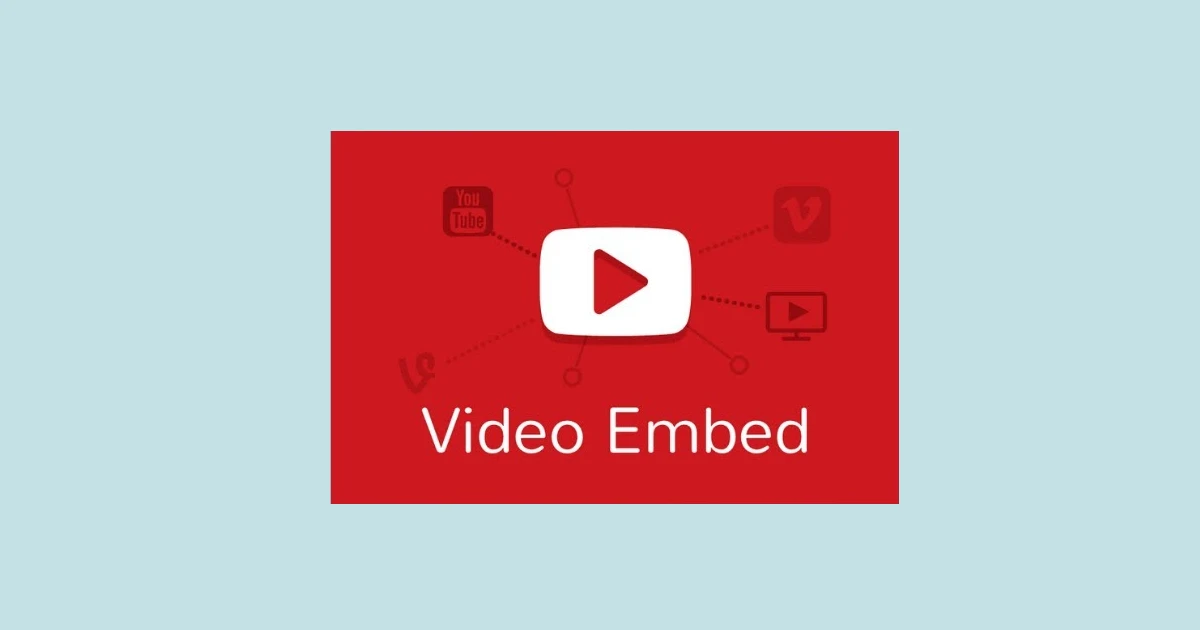 youtube video embed video