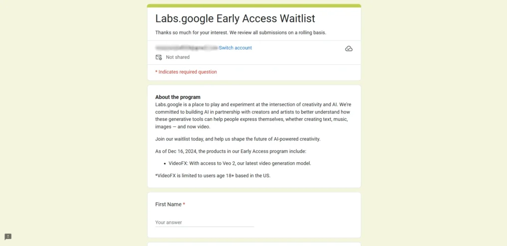 access googles veo 2 ai video generator 2