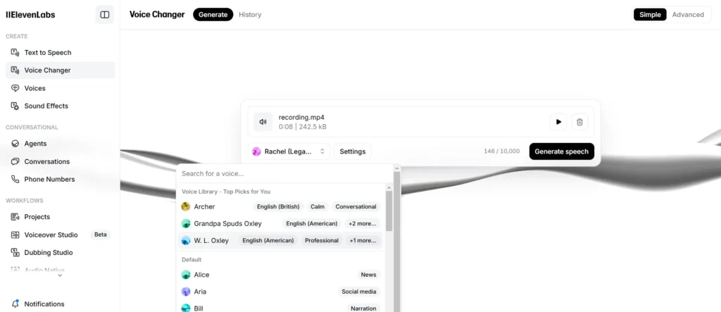 change your voice with ai real time 3