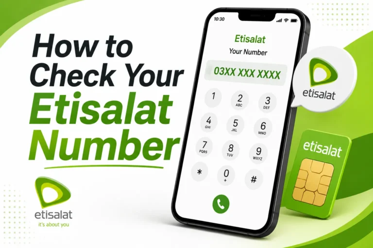 How to Check Your Etisalat Number check etisalat number how to