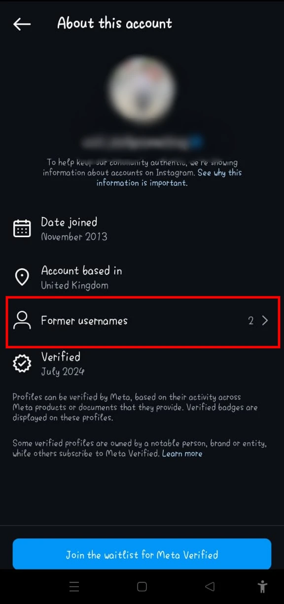 check someone username change history instagram 2