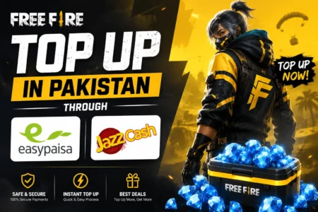 free fire top up in pakistan