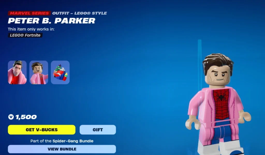 get spider punk spider noir and peter b parker skins in fortnite 10