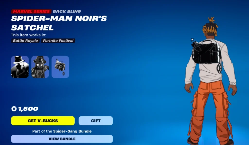 get spider punk spider noir and peter b parker skins in fortnite 7