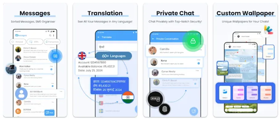 hide text messages android third party app 1