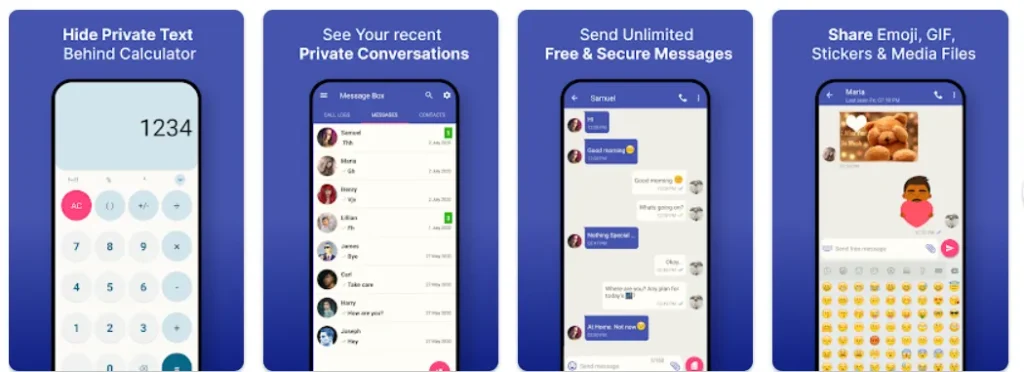 hide text messages android third party app 2