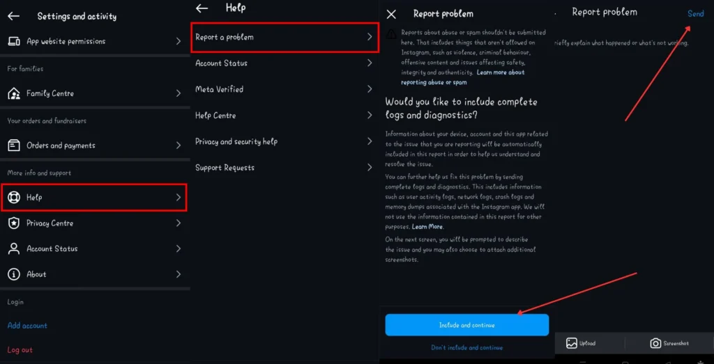 how to fix instagram post could not be shared error 2