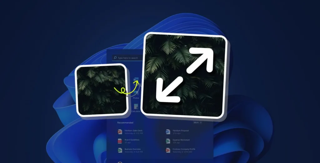 how to resize an image on windows 11