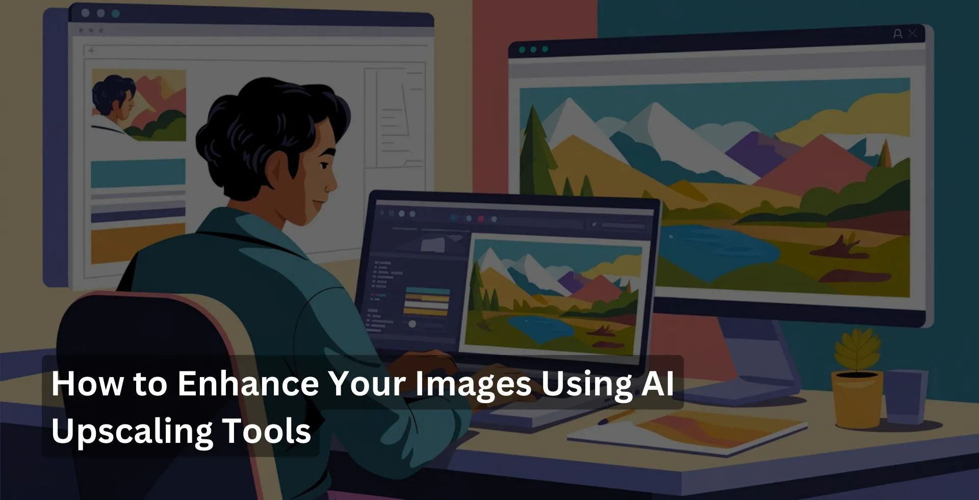 how to upscale image using ai free