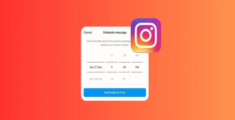 how to use instagram message schedule feature