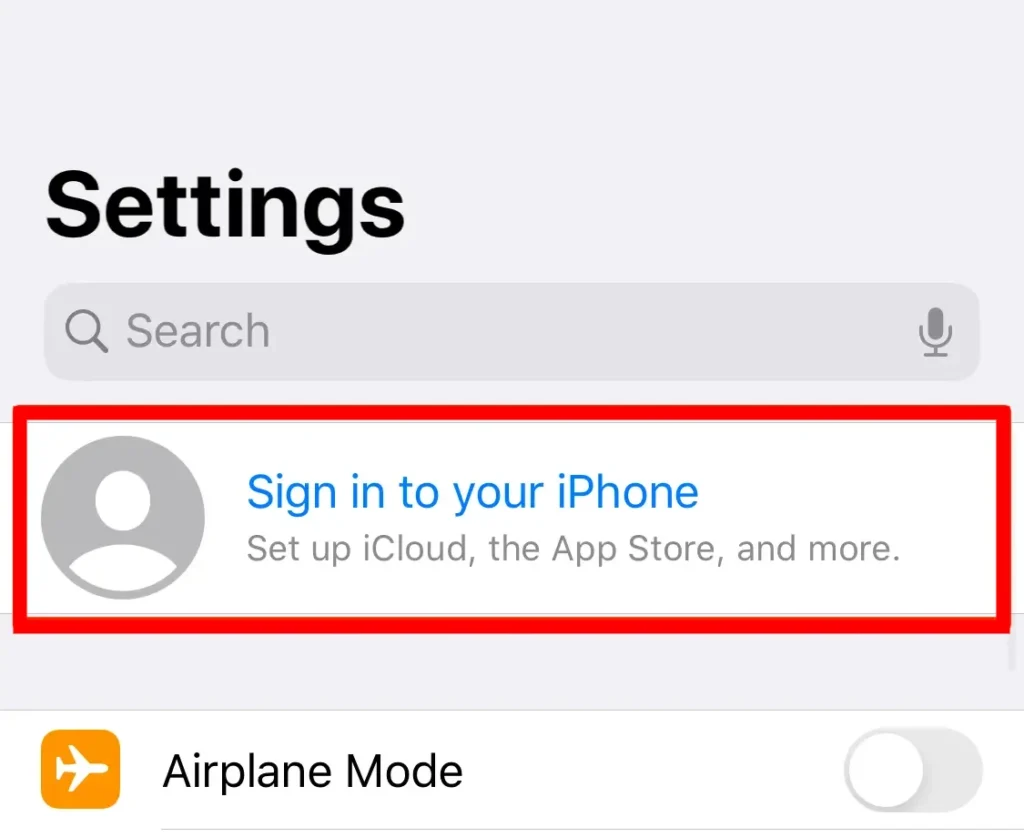 icloud signin