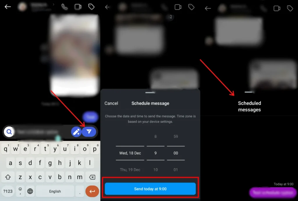 instagram schedule messages feature tutorials