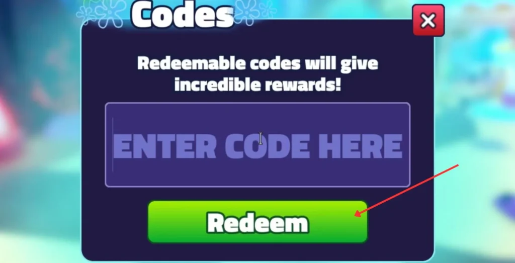 spongebob tower defense redeem codes 2