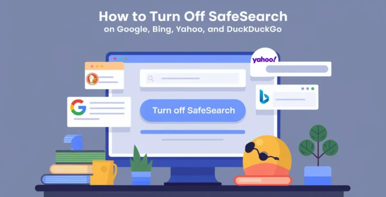 turn off safesearch google bing yahoo duckduckgo