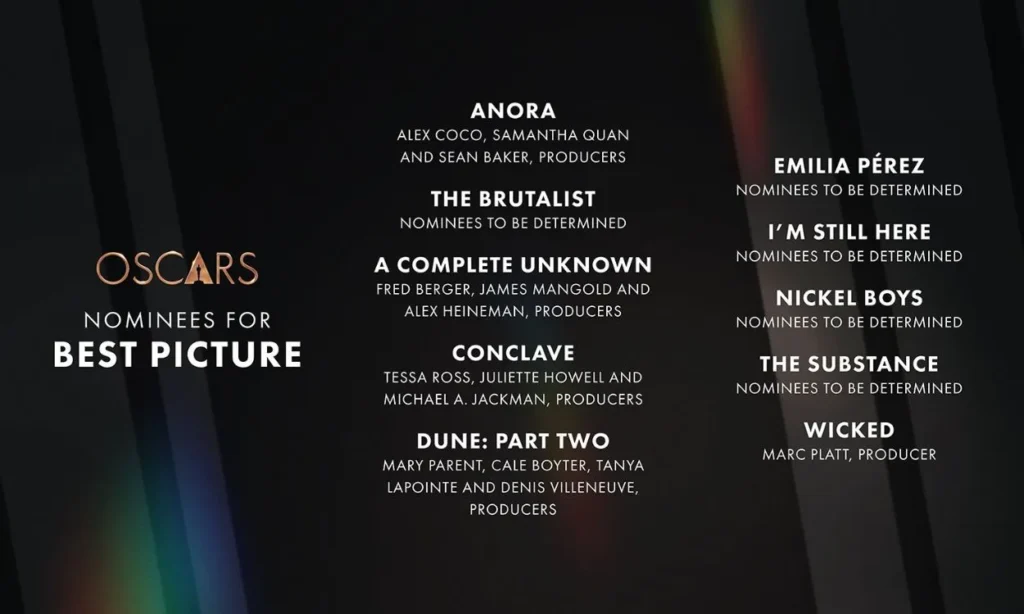 best picture oscar award 2025