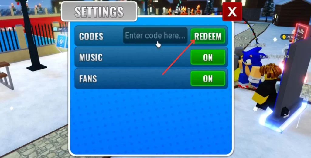 dodgeball legends codes redeem option