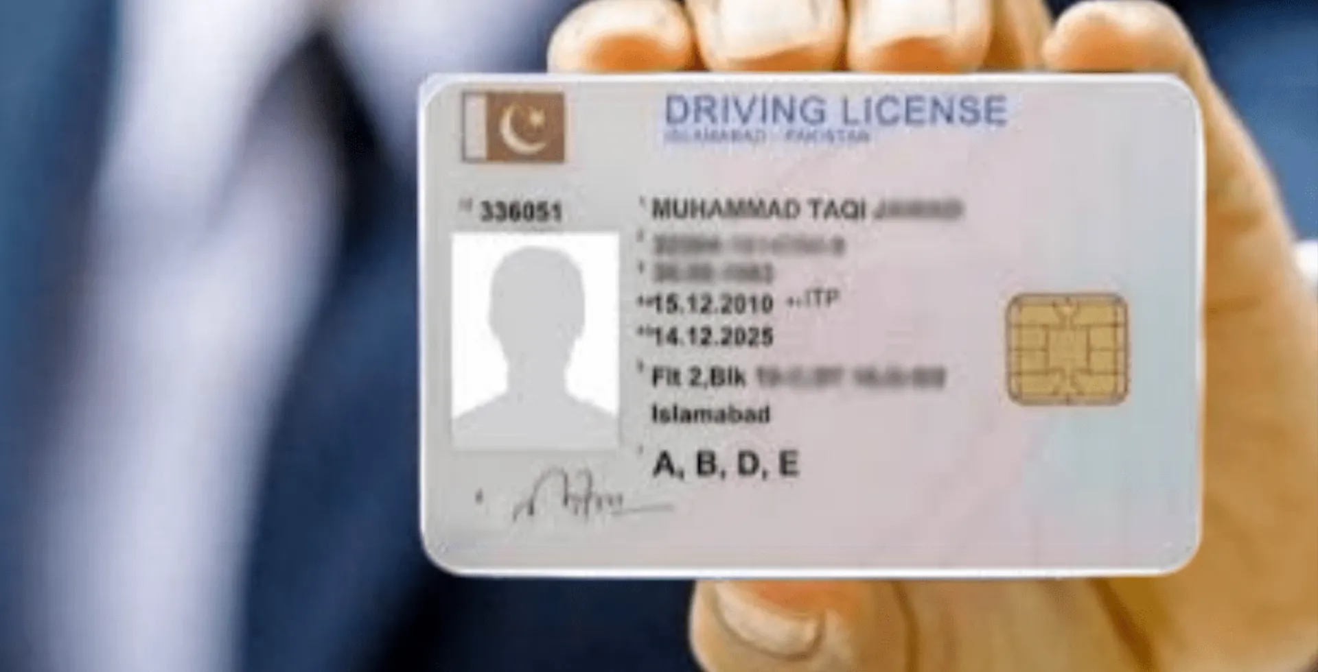 driving license fee structure islamabad