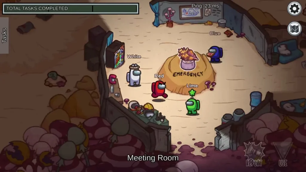 among us multiplayer social deduction