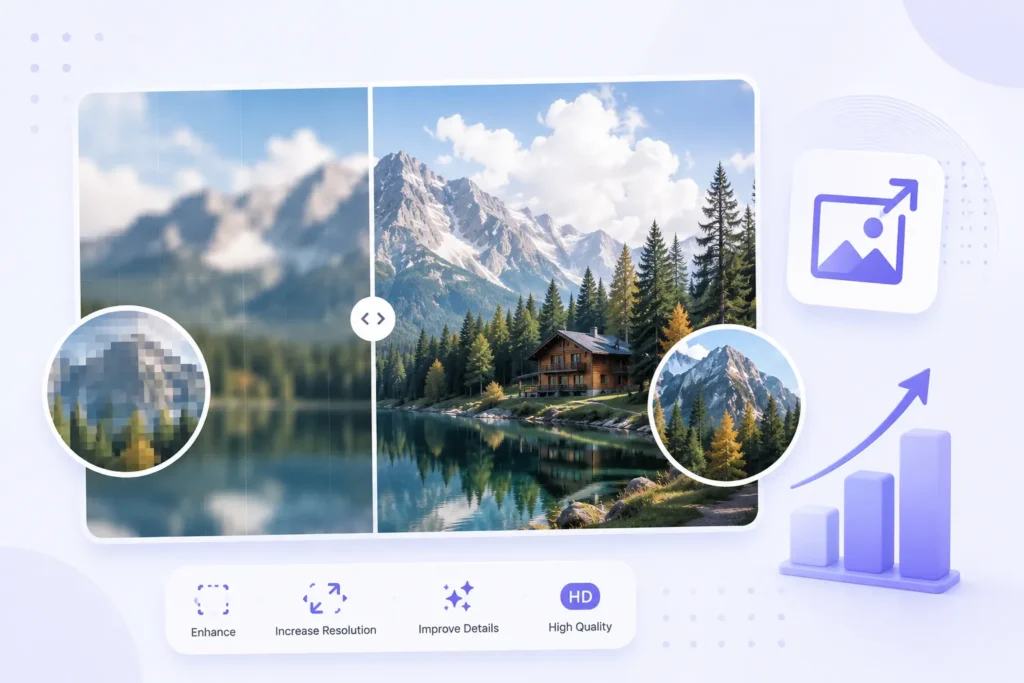 7 Best AI Image Upscalers (Free & Paid) best ai image upscalers