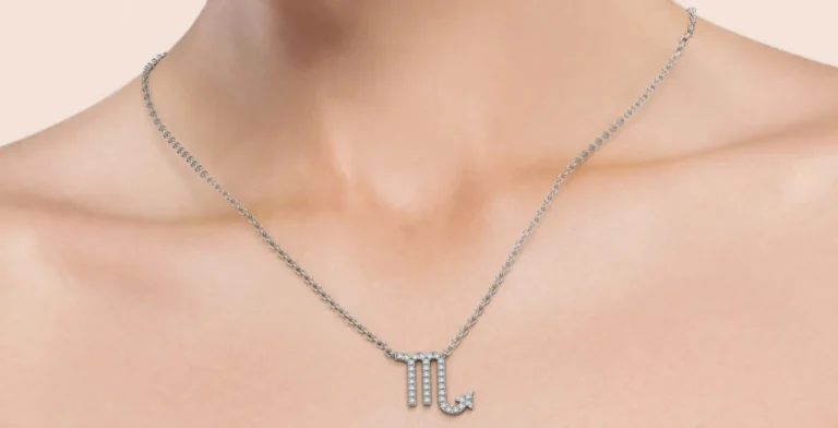 discover the beauty of scorpio zodiac necklace a perfect jewelry gift