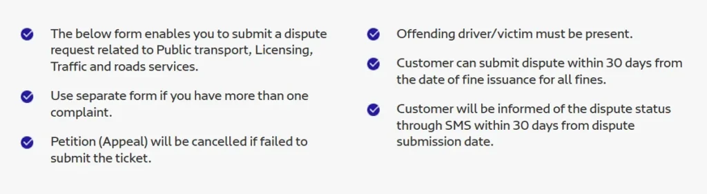 dispute dubai parking fine