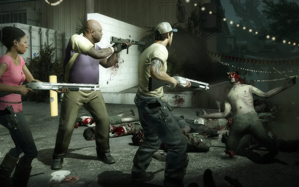 left 4 dead 2 multiplayer zombie shooter
