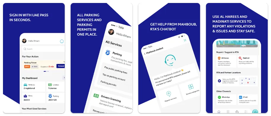 rta dubai app
