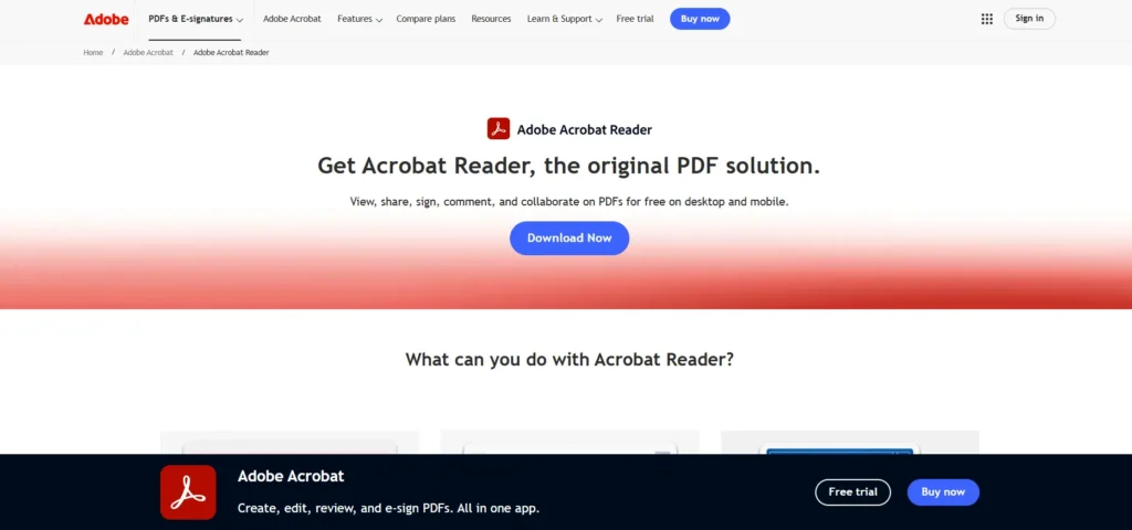 adobe pdf reader
