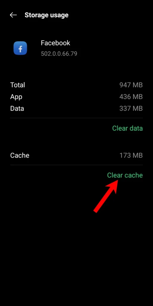 clear fb cache
