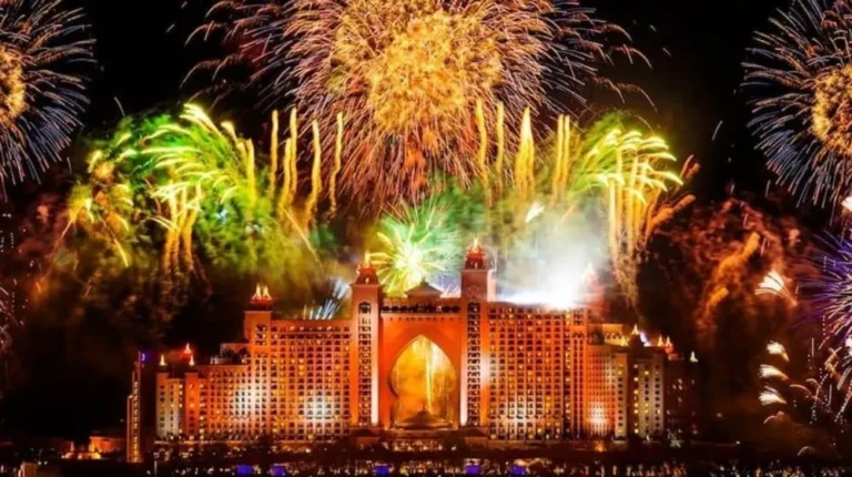 dubai fireworks