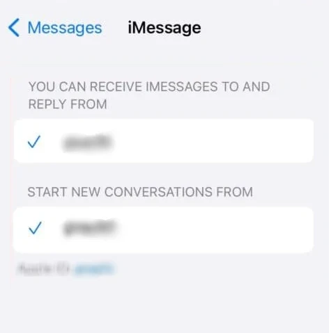 how to use imessage without sim or phone number