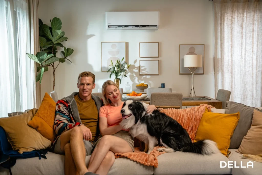 smart sustainable and dialed in della mini splits vision for modern living